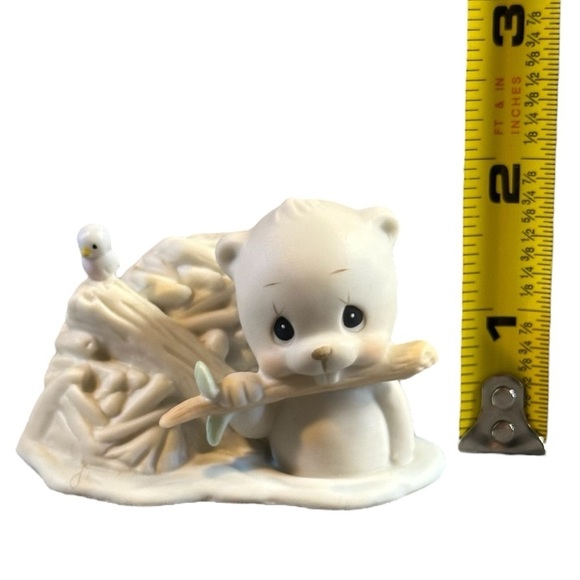 Precious Moments "Every Man's House is His Castle" Beaver Ceramic Figurine - Picture 4 of 7